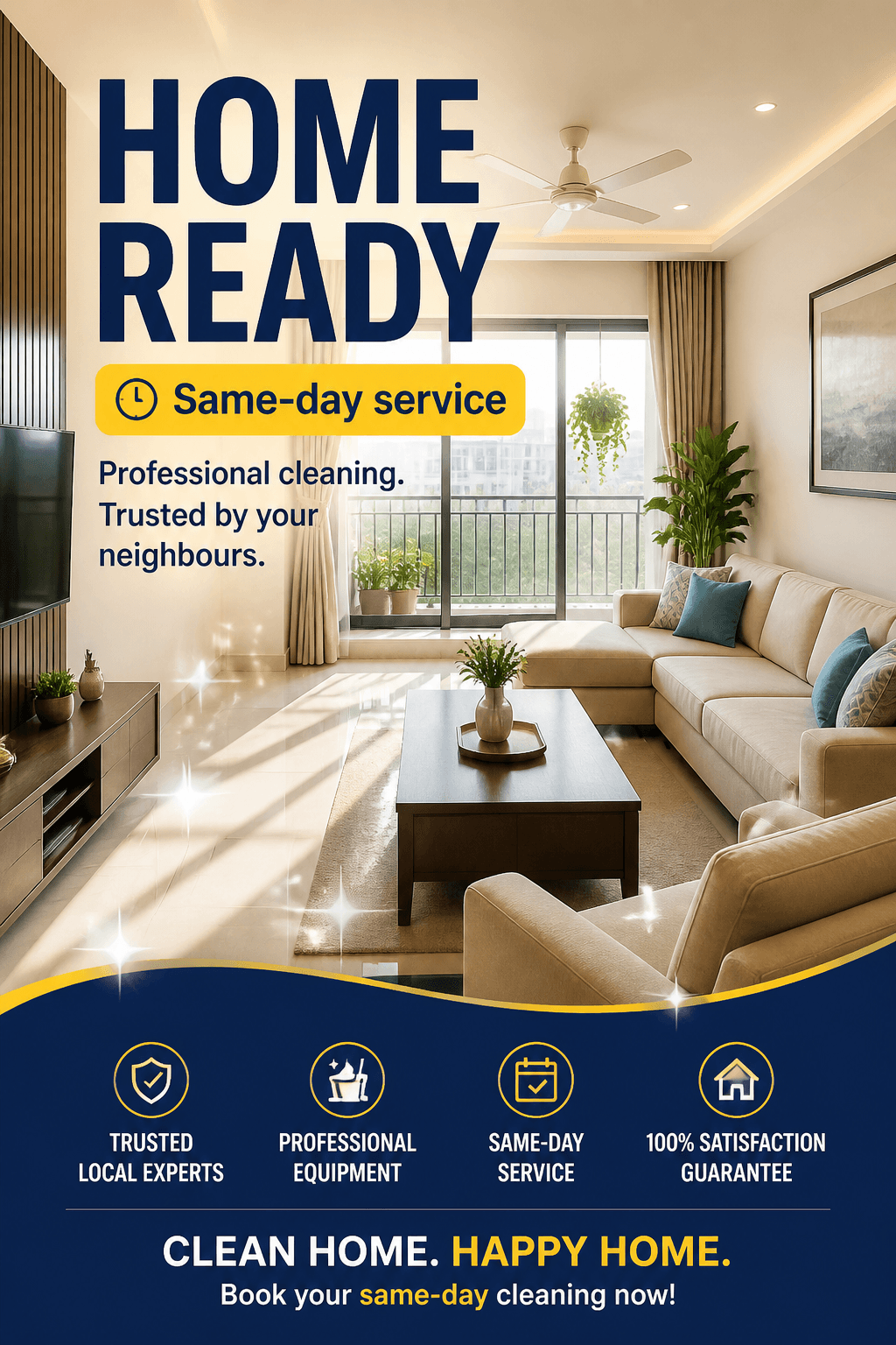 Home services creative — generated with Rivus AI