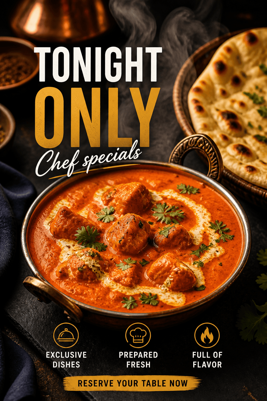Restaurant chef special creative — generated with Rivus AI