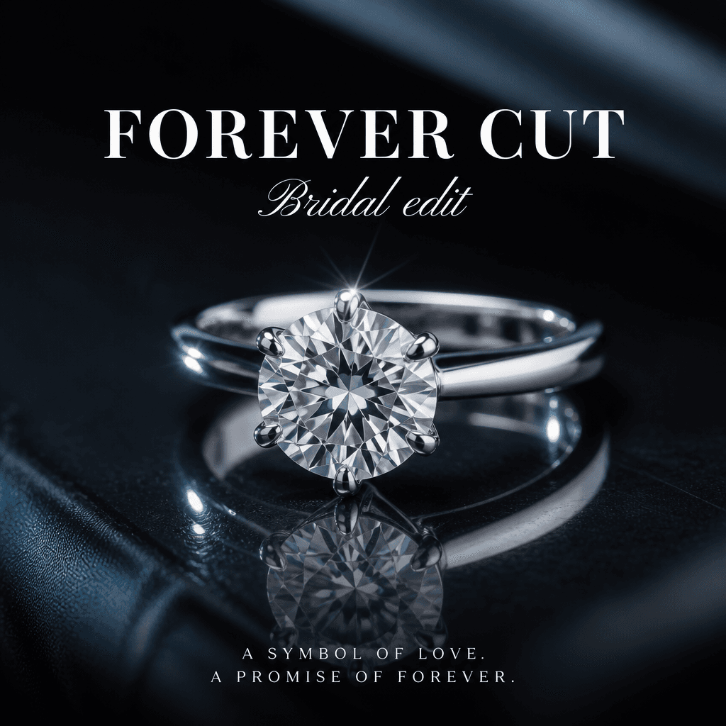 Diamond ring creative — generated with Rivus AI