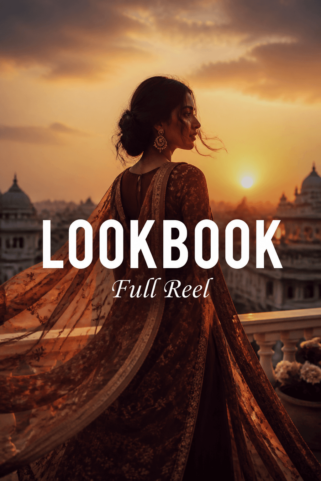 Fashion lookbook Reel cover — generated with Rivus AI