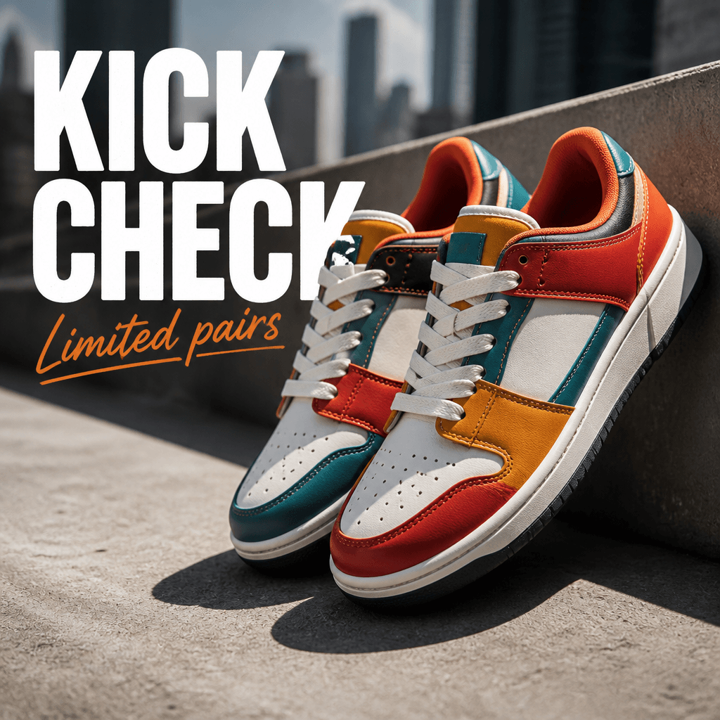 Sneaker drop creative — generated with Rivus AI